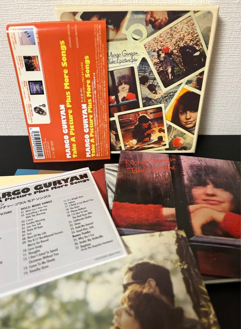 マーゴ・ガーヤン「テイク・ア・ピクチャー・プラス・モア・ソングス」2CD　廃盤