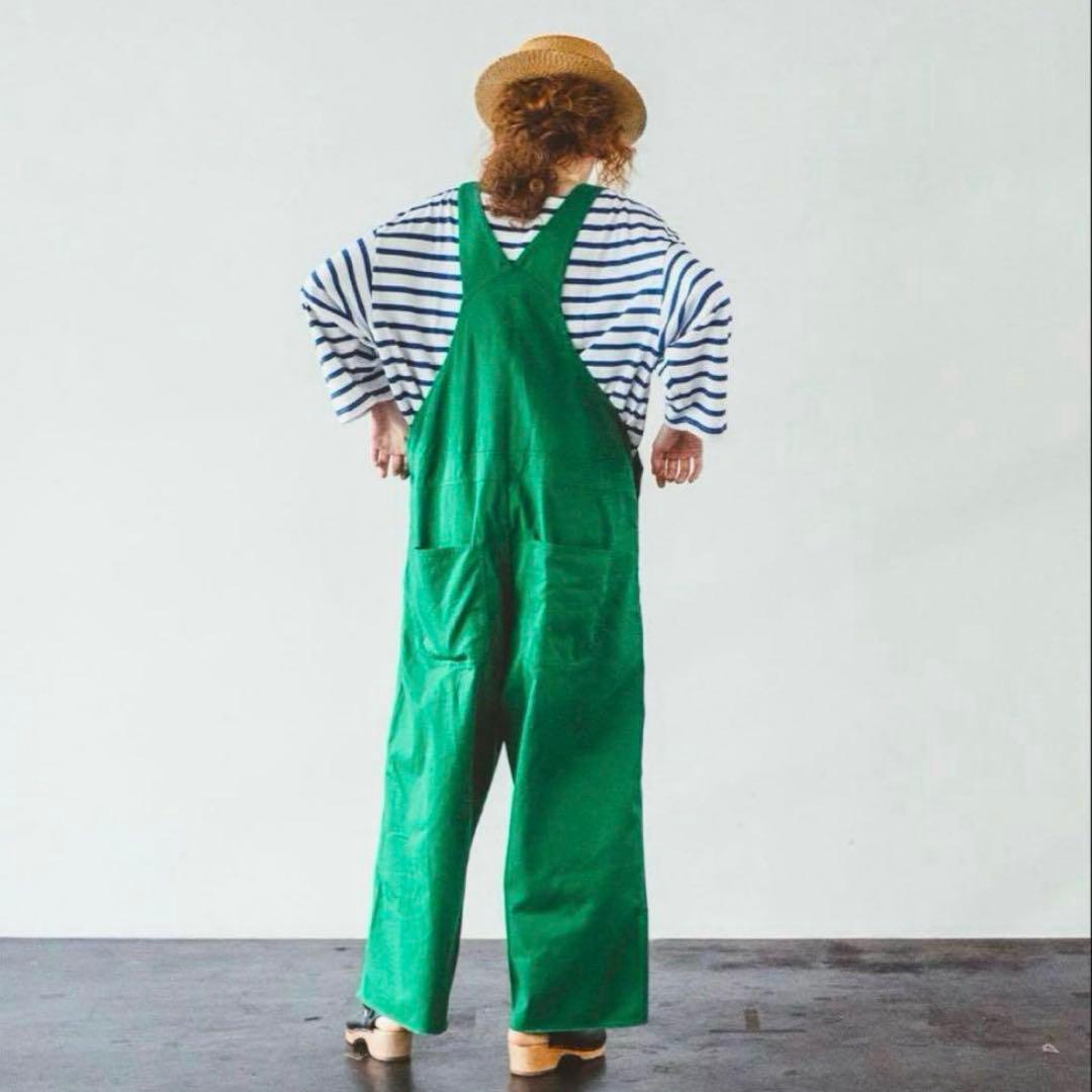 ネストローブ コットンルーズオーバーオール