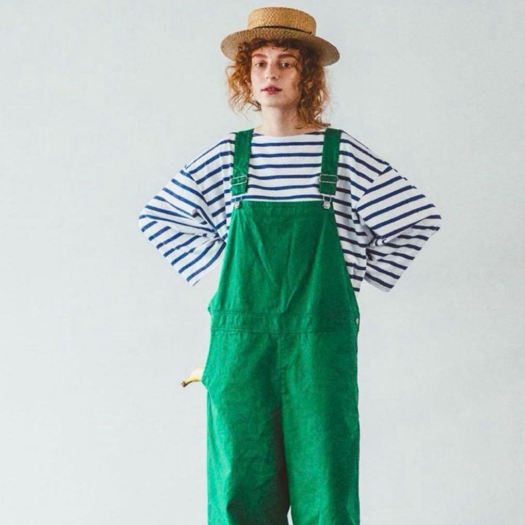 ネストローブ コットンルーズオーバーオール