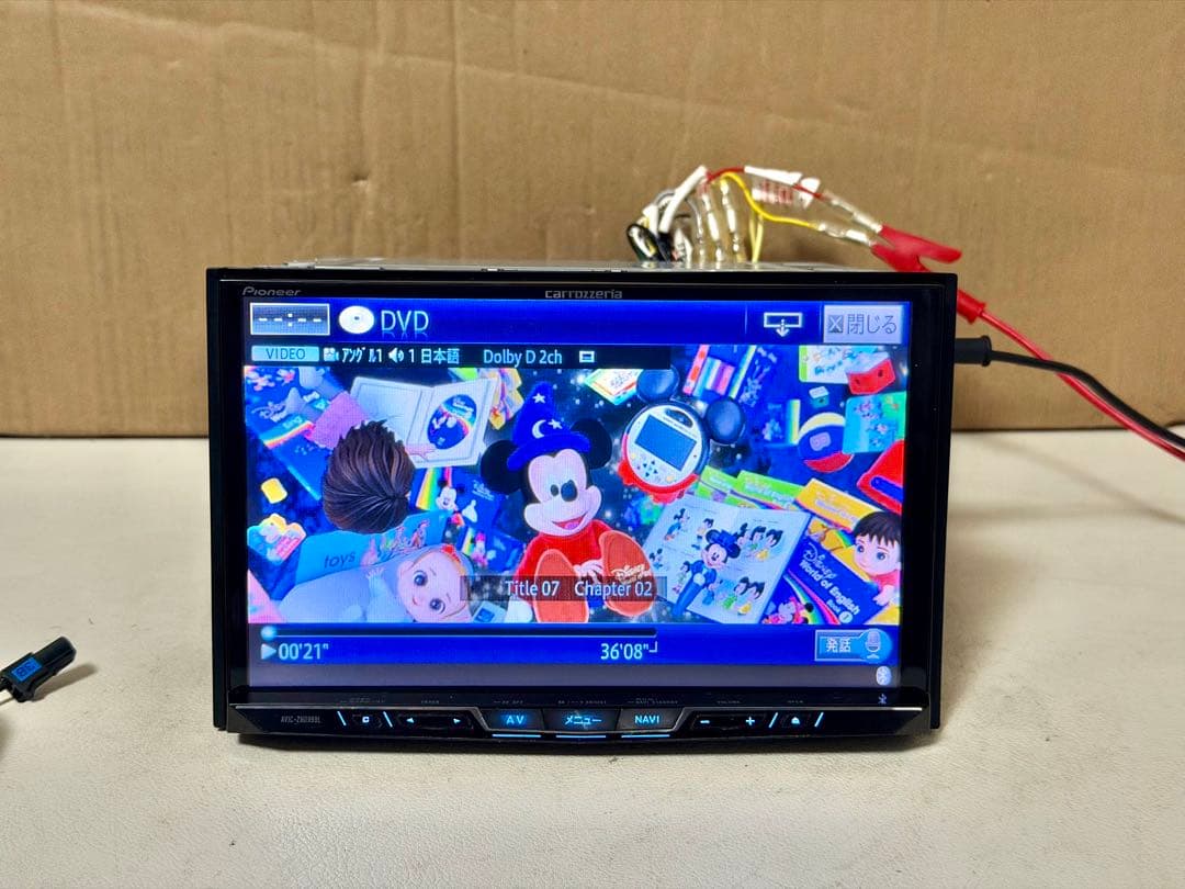 カロッツェリアサイバーナビAVIC-ZH0999L美品 8インチ ))