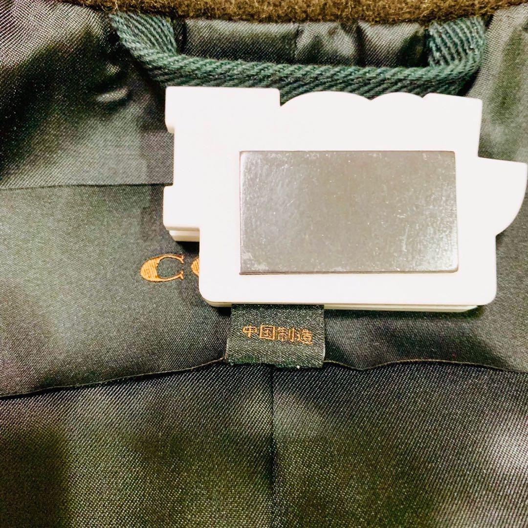 未使用級 コーチ コート ダブルブレスト ブラウン XSサイズ 高級