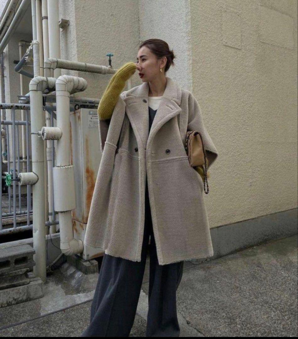 【ameri】REVERSIBLE BOAPONCHOCOAT