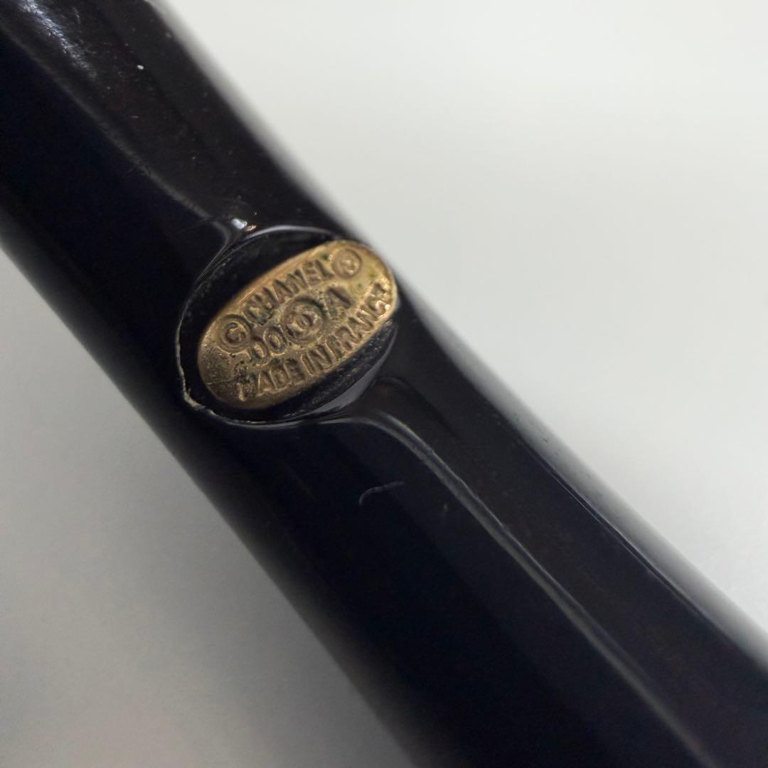 オ*ム様 CHANEL ブラック クリスタルバングル