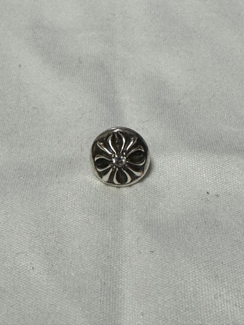 CHROME HEARTS クロスボールスタッドwithダイヤモンド
