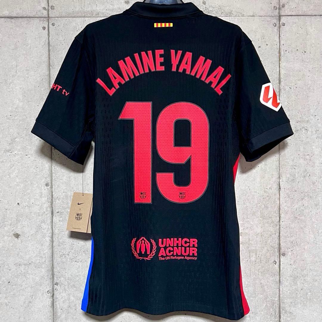 【新品/タグ付き】24/25 FCバルセロナ ♯19 ヤマル【Mサイズ】選手仕様