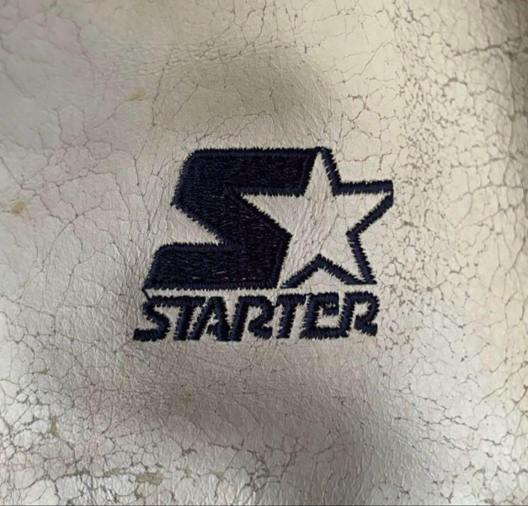 スターター　レザーアーム ヤンキース スタジャン M