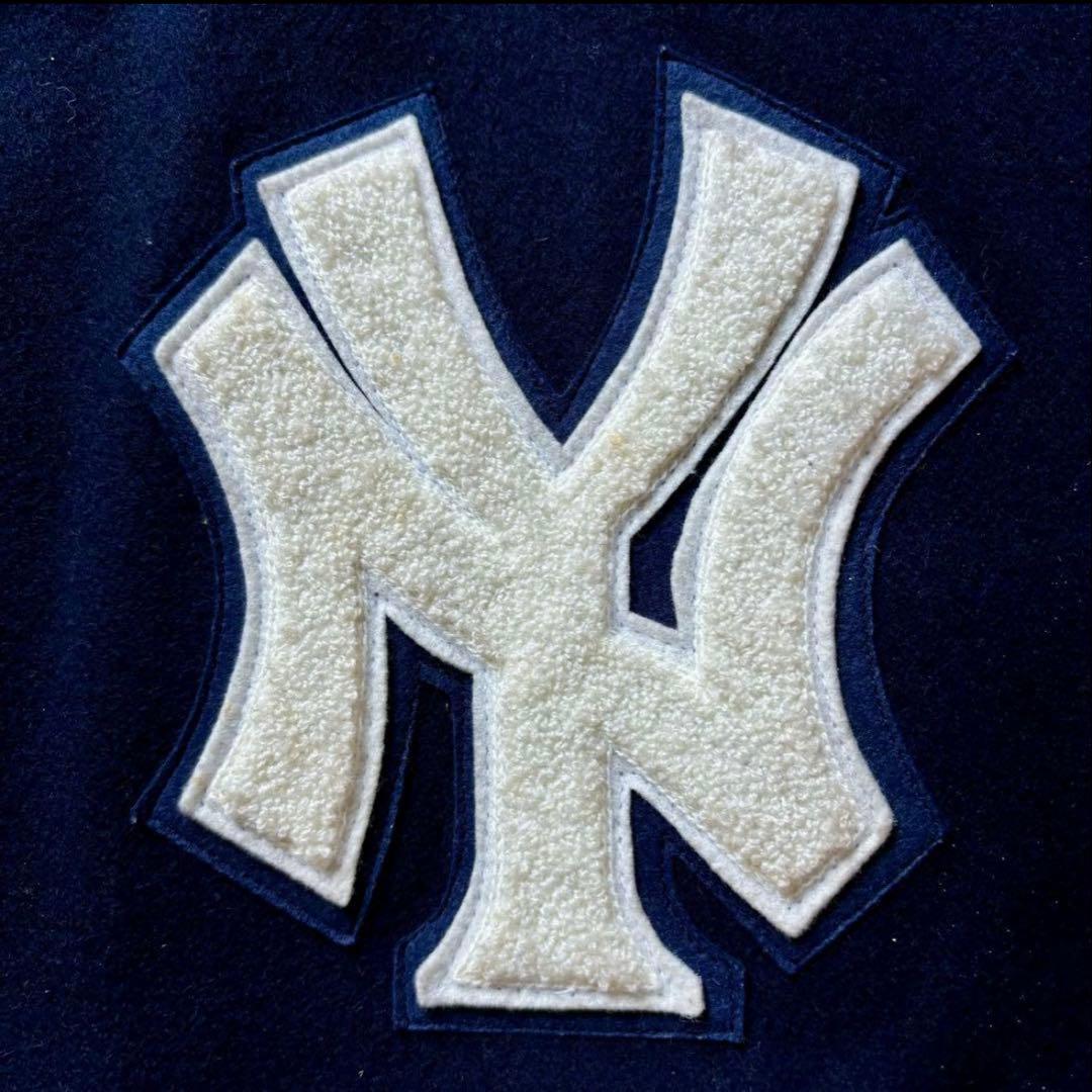 スターター　レザーアーム ヤンキース スタジャン M