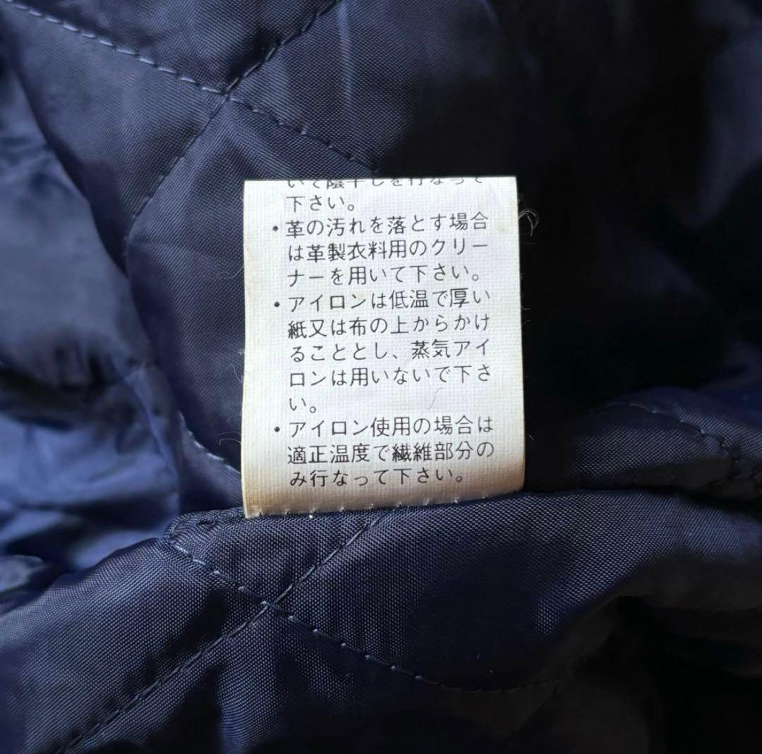 スターター　レザーアーム ヤンキース スタジャン M