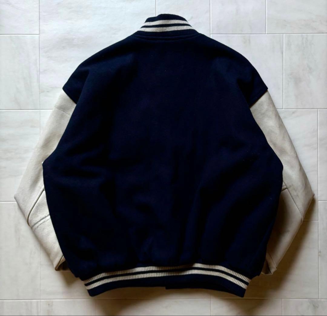 スターター　レザーアーム ヤンキース スタジャン M