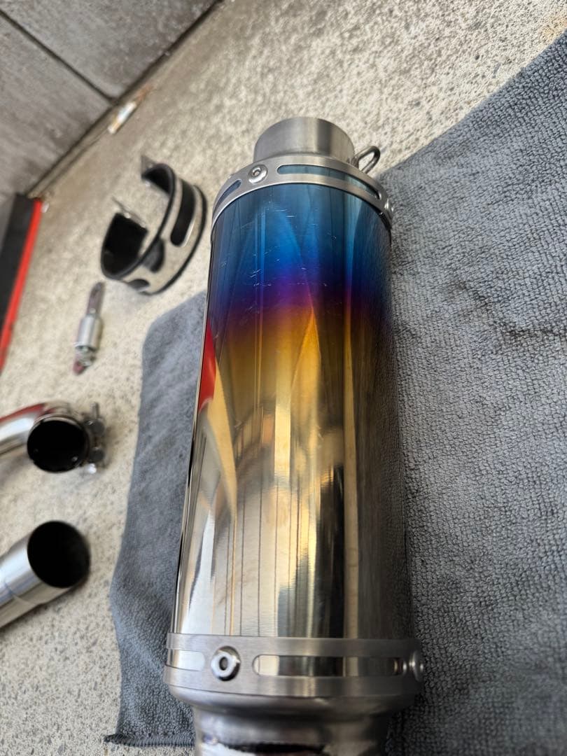 ホーネット250 LCIマフラー