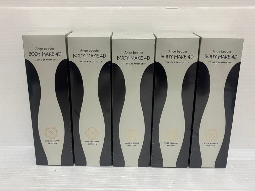 アンジュボーテボディメイク4Dボディクリーム　5箱