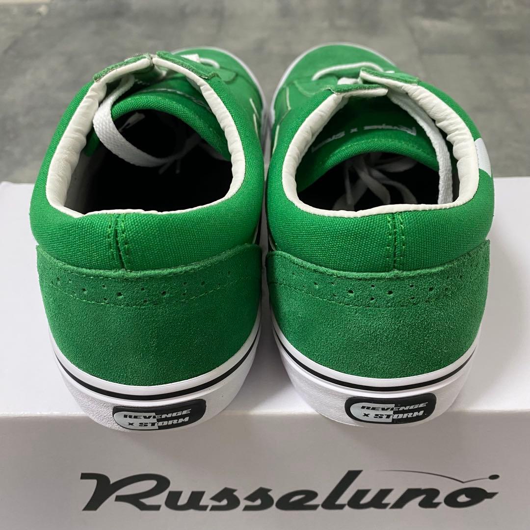 【新品】Russelunoラッセルノ コラボ ゴルフシューズ　グリーン　28cm