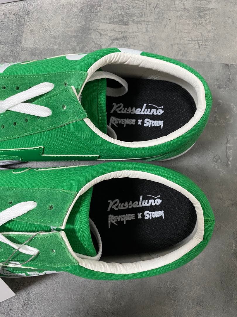 【新品】Russelunoラッセルノ コラボ ゴルフシューズ　グリーン　28cm