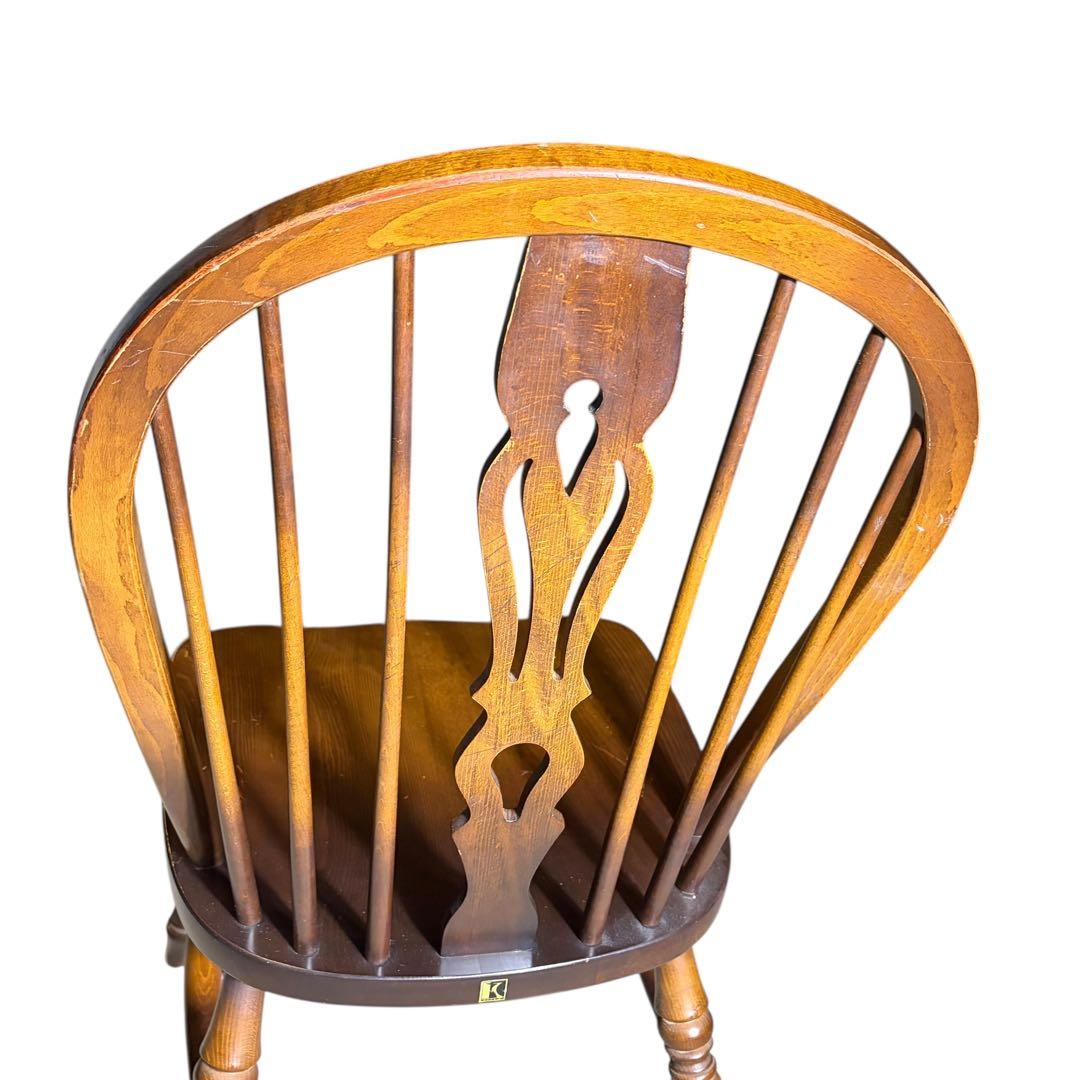 希少 飛騨産業 キツツキ ダイニングチェア ウィンザーチェア