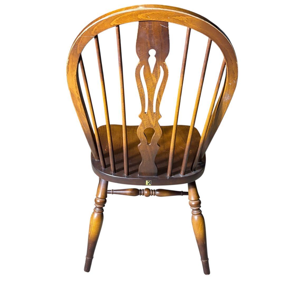 希少 飛騨産業 キツツキ ダイニングチェア ウィンザーチェア