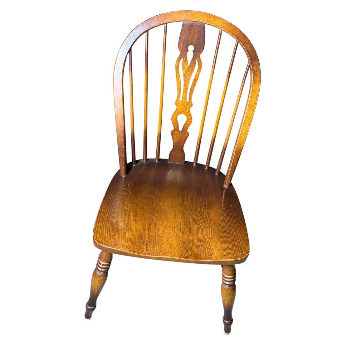 希少 飛騨産業 キツツキ ダイニングチェア ウィンザーチェア