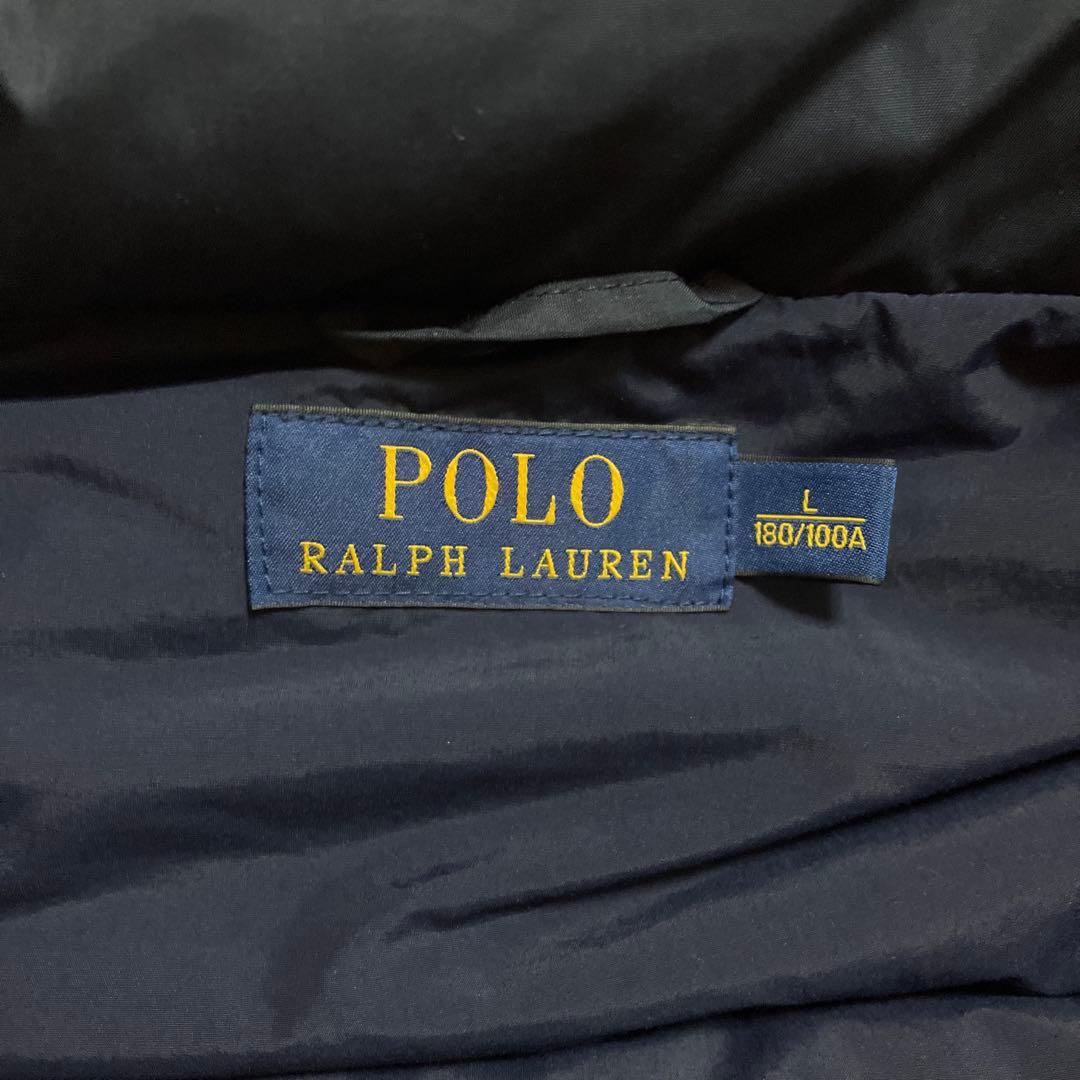 2way Polo Ralph Lauren ネイビー L ダウンベスト 未使用