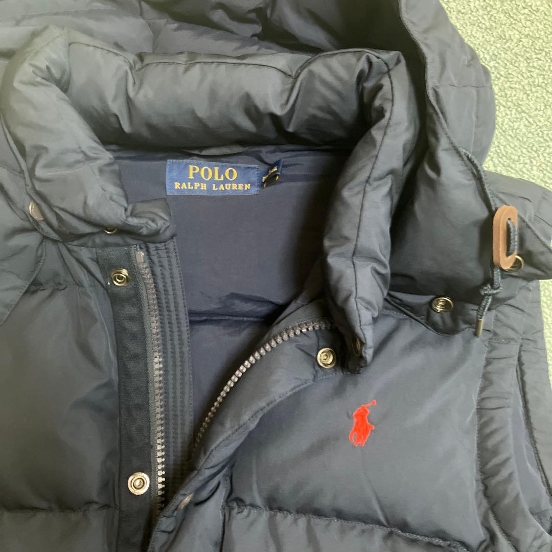 2way Polo Ralph Lauren ネイビー L ダウンベスト 未使用