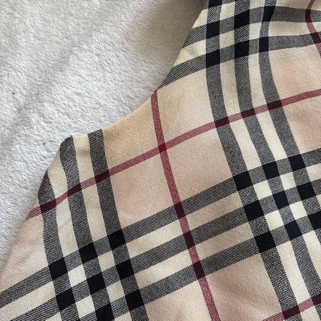 バーバリーロンドン ノースリーブ ワンピース ノバチェック メガ