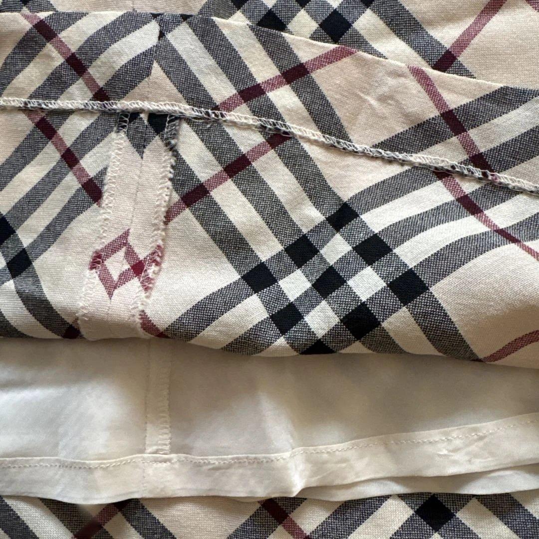 バーバリーロンドン ノースリーブ ワンピース ノバチェック メガ