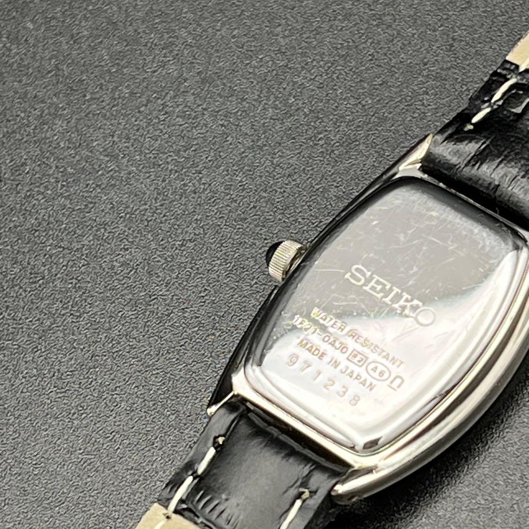 稼動　腕時計　SEIKO セイコー　エクセリーヌ　新品ベルト　新品電池　J83