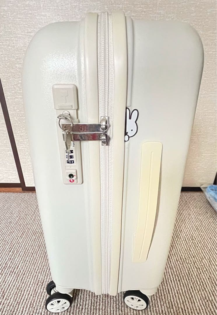 ミッフィーフェイスのキャリーケース