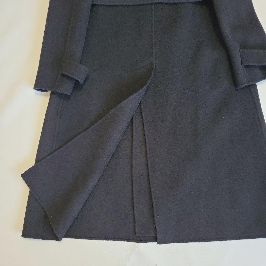 Namii様 セオリー ウールカシミヤ トレンチ型リバーコート S(9号) 黒