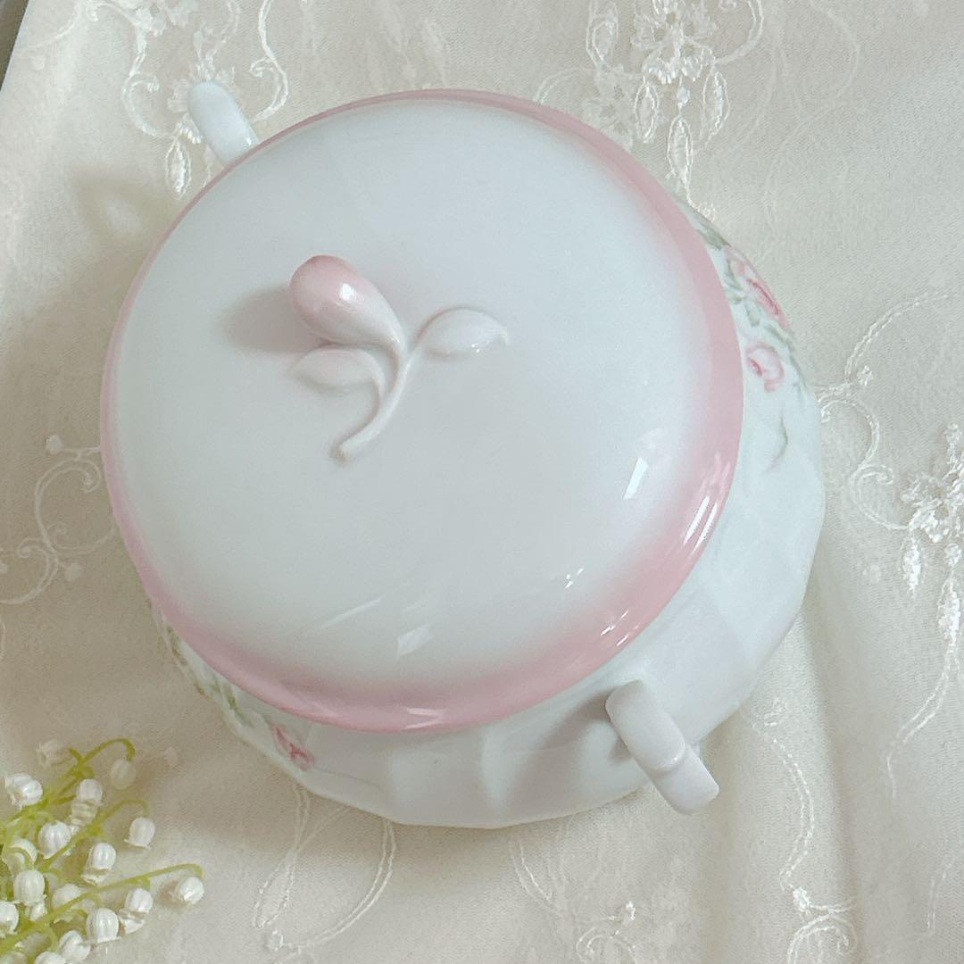 新品 スープチューリン キャサリン柄プランドパリ陶器キャセロール/イマン マニー