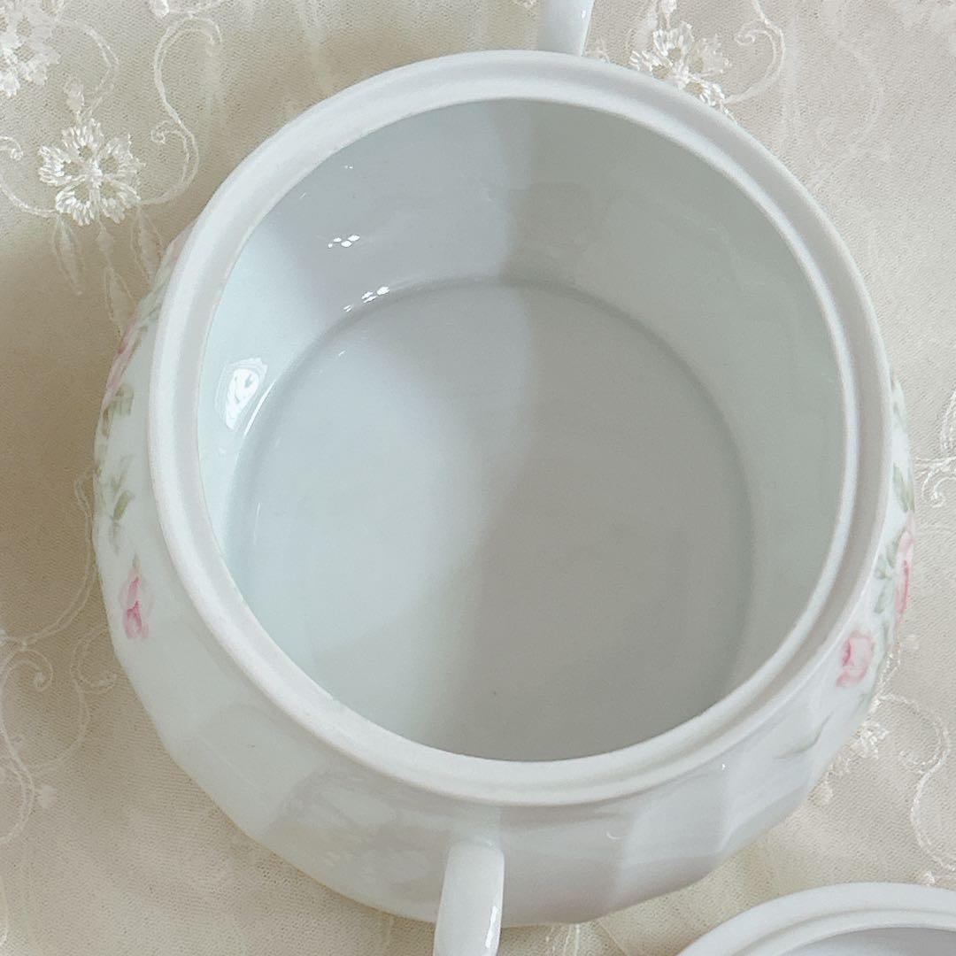 新品 スープチューリン キャサリン柄プランドパリ陶器キャセロール/イマン マニー