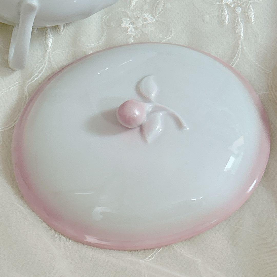 新品 スープチューリン キャサリン柄プランドパリ陶器キャセロール/イマン マニー