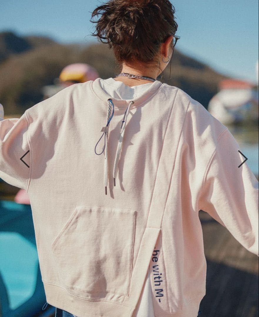 ニコアンド ［be with M］ Misayo 2WAYオシャプルオーバー　P