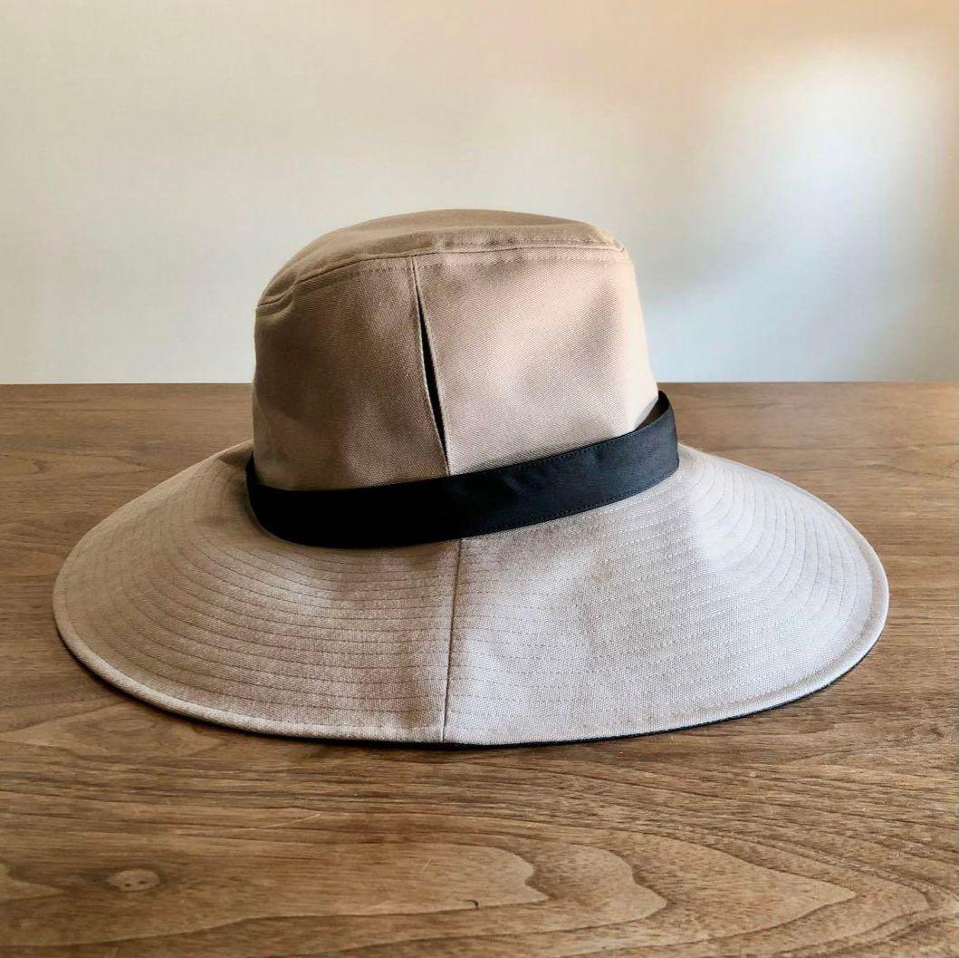 サンバリア100 ナチュラルテープハット　モカ