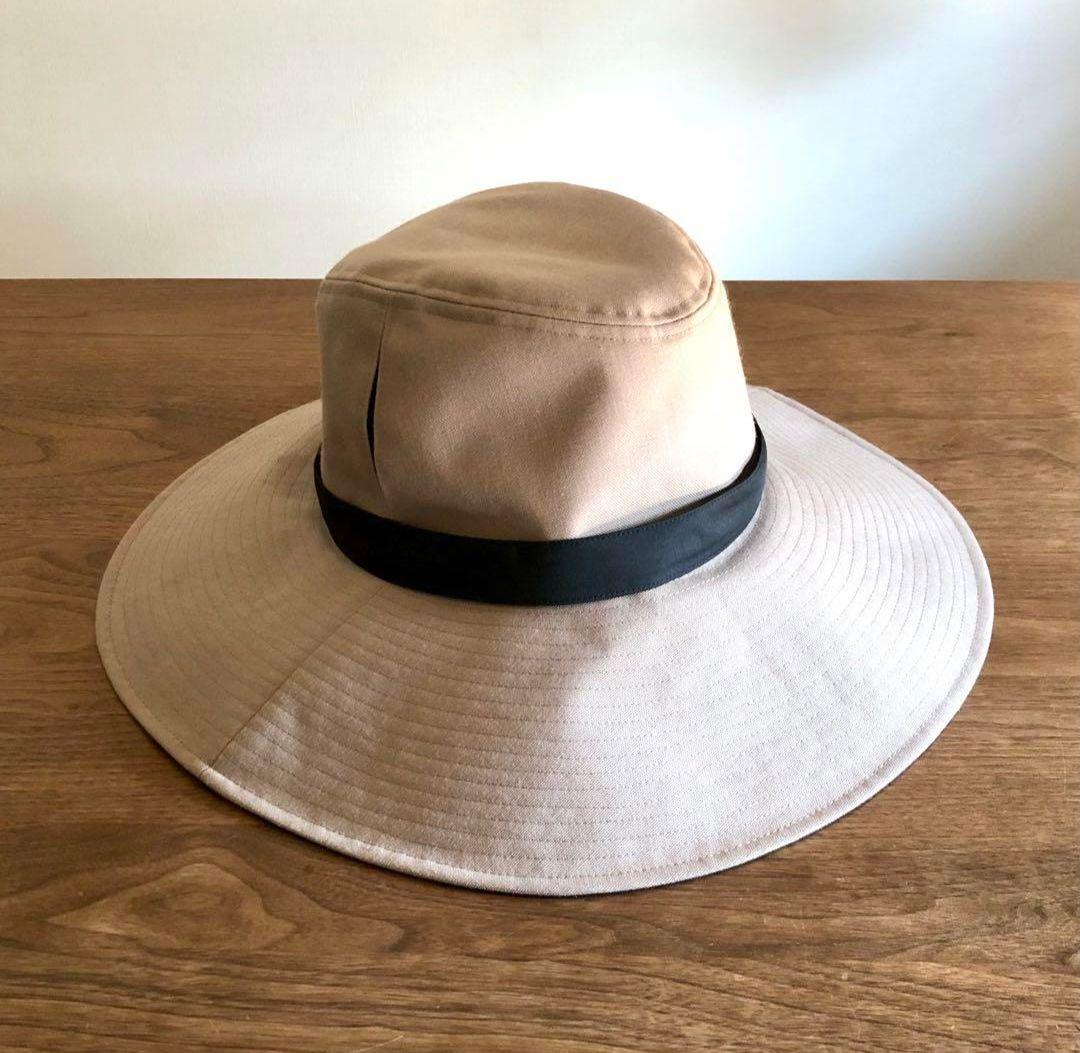 サンバリア100 ナチュラルテープハット　モカ
