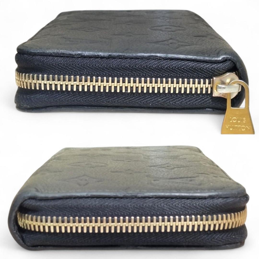 ジッピーウォレット アンプラント モノグラム ノワール ブラック ルイヴィトン