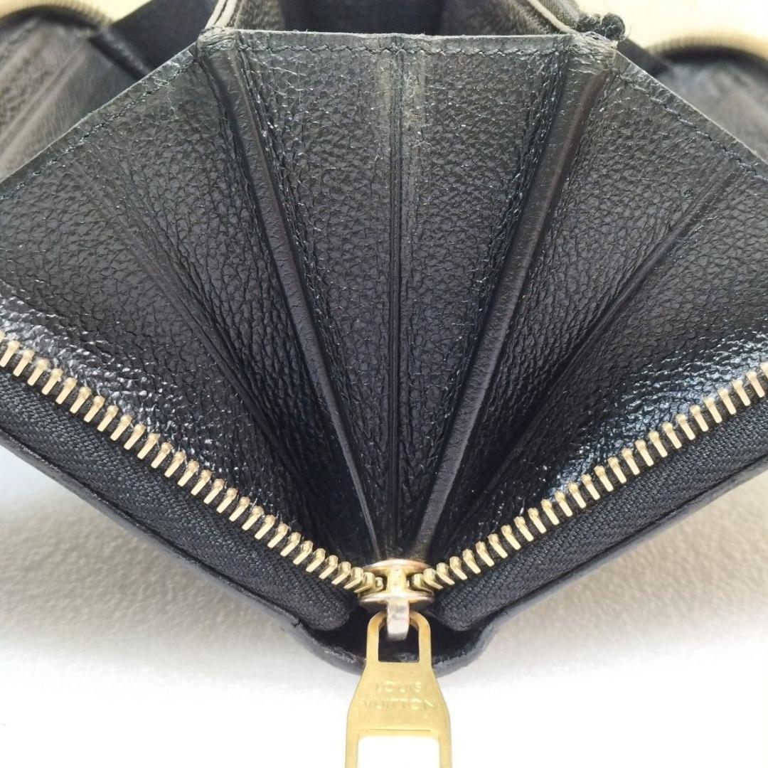 ジッピーウォレット アンプラント モノグラム ノワール ブラック ルイヴィトン