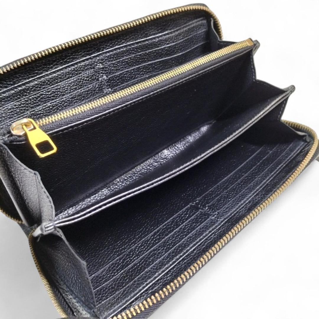 ジッピーウォレット アンプラント モノグラム ノワール ブラック ルイヴィトン