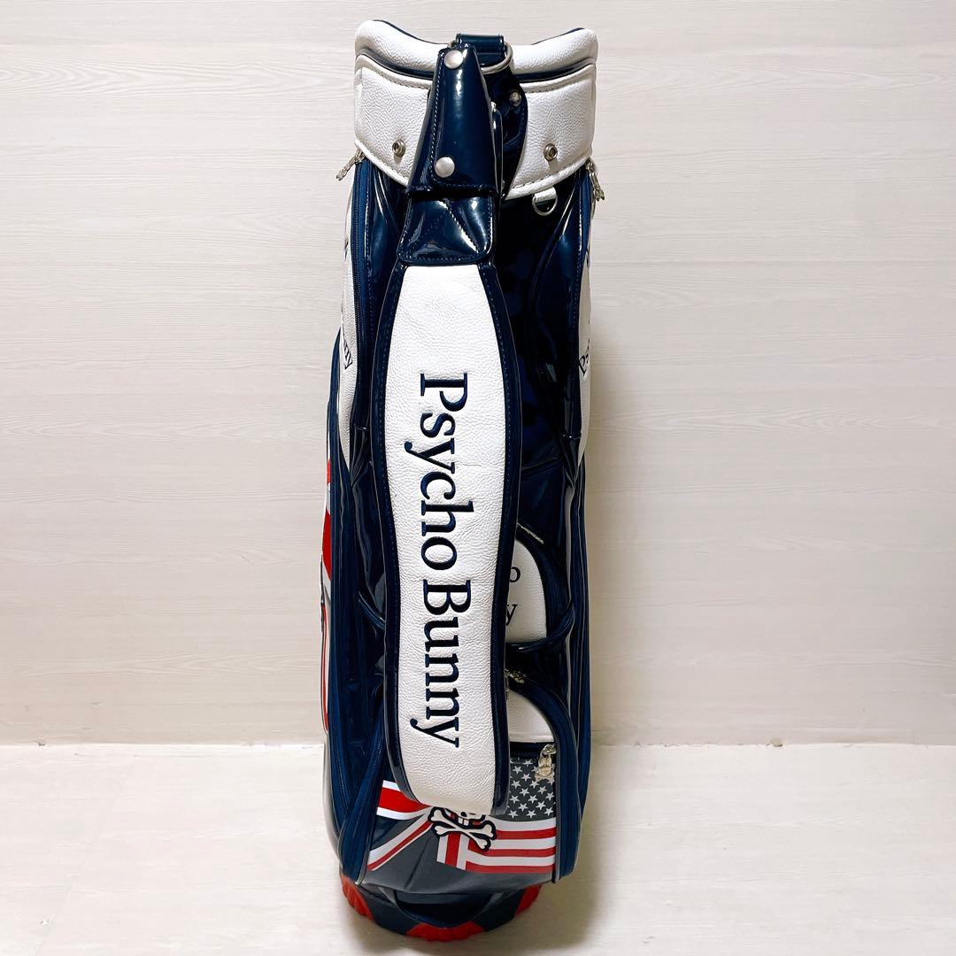 良品 サイコバニー キャディバッグ アングロアメリカン 9型 5分割