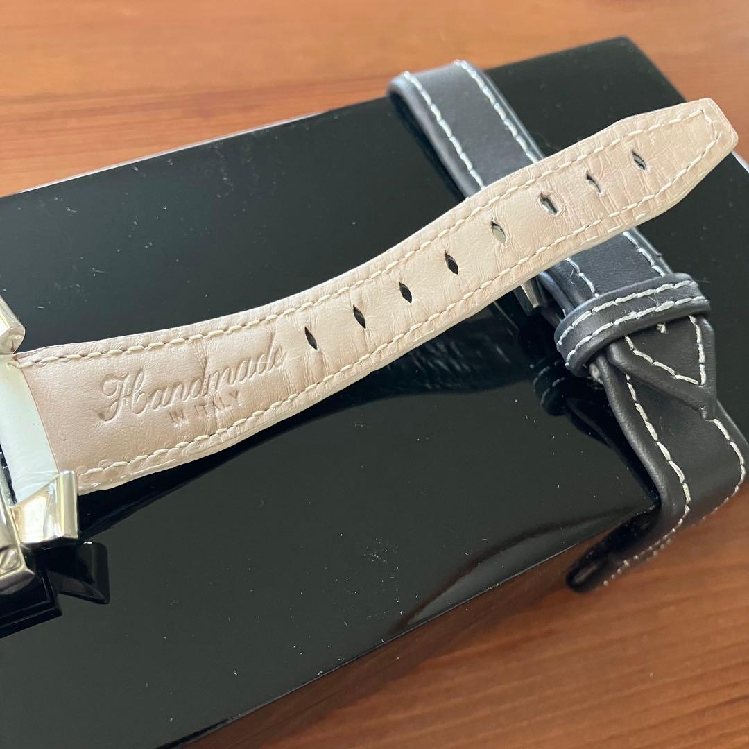 GaGa Milano ガガミラノ　ホワイトレザー 腕時計　アナログ時計