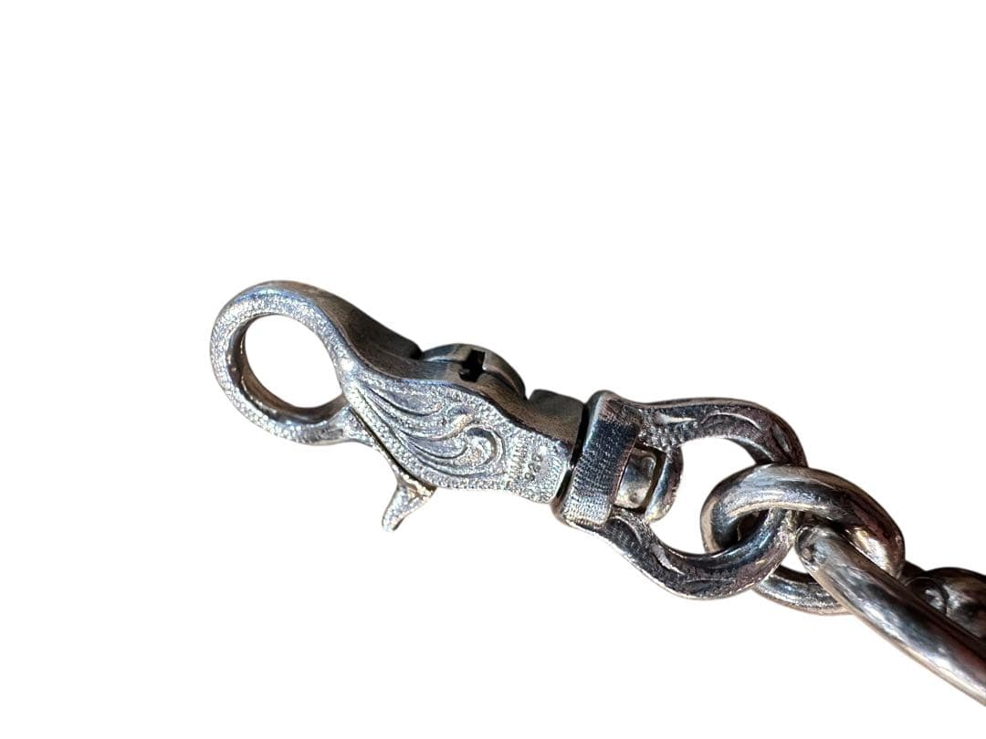 定価25万！極美品！初期 FUNNY 極太 925シルバー ウォレットチェーン