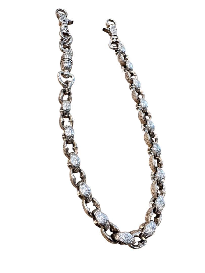 定価25万！極美品！初期 FUNNY 極太 925シルバー ウォレットチェーン