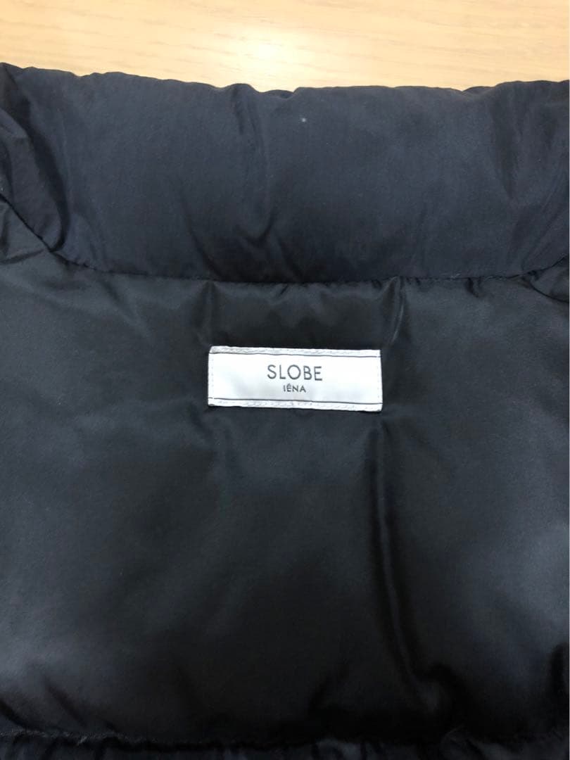 SLOBE IENA P/NP タフタダウンベスト