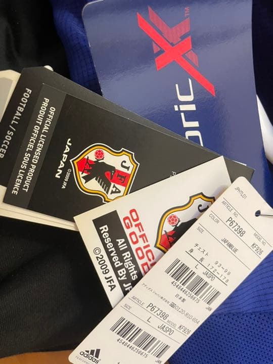 2011年日本代表ユニフォーム　李忠成選手直筆サイン入り