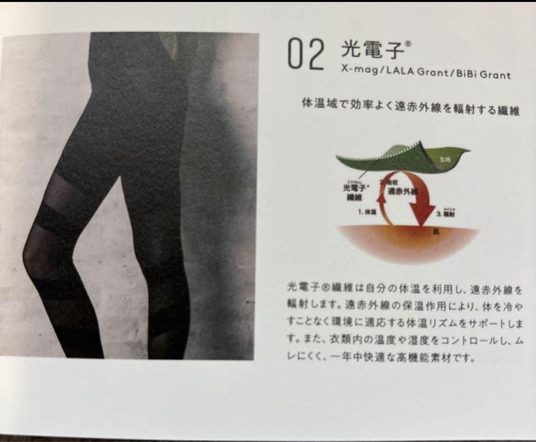 新品 LALA ドレナージュスパッツ 82