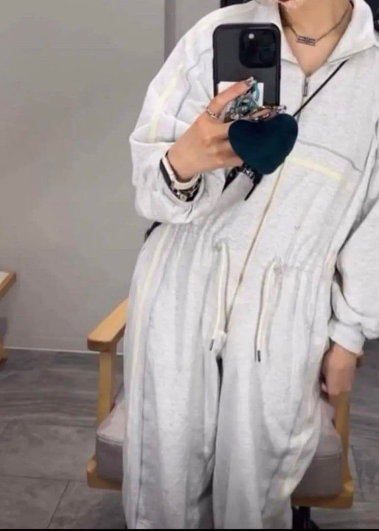 【美品】MAISON SPECIAL スウェットトラックロンパース 完売品