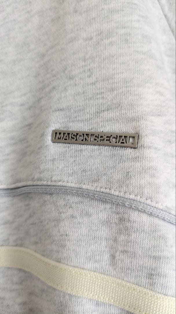 【美品】MAISON SPECIAL スウェットトラックロンパース 完売品