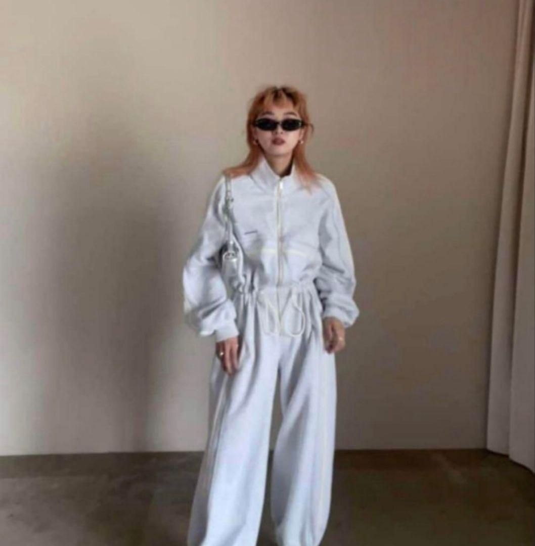 【美品】MAISON SPECIAL スウェットトラックロンパース 完売品