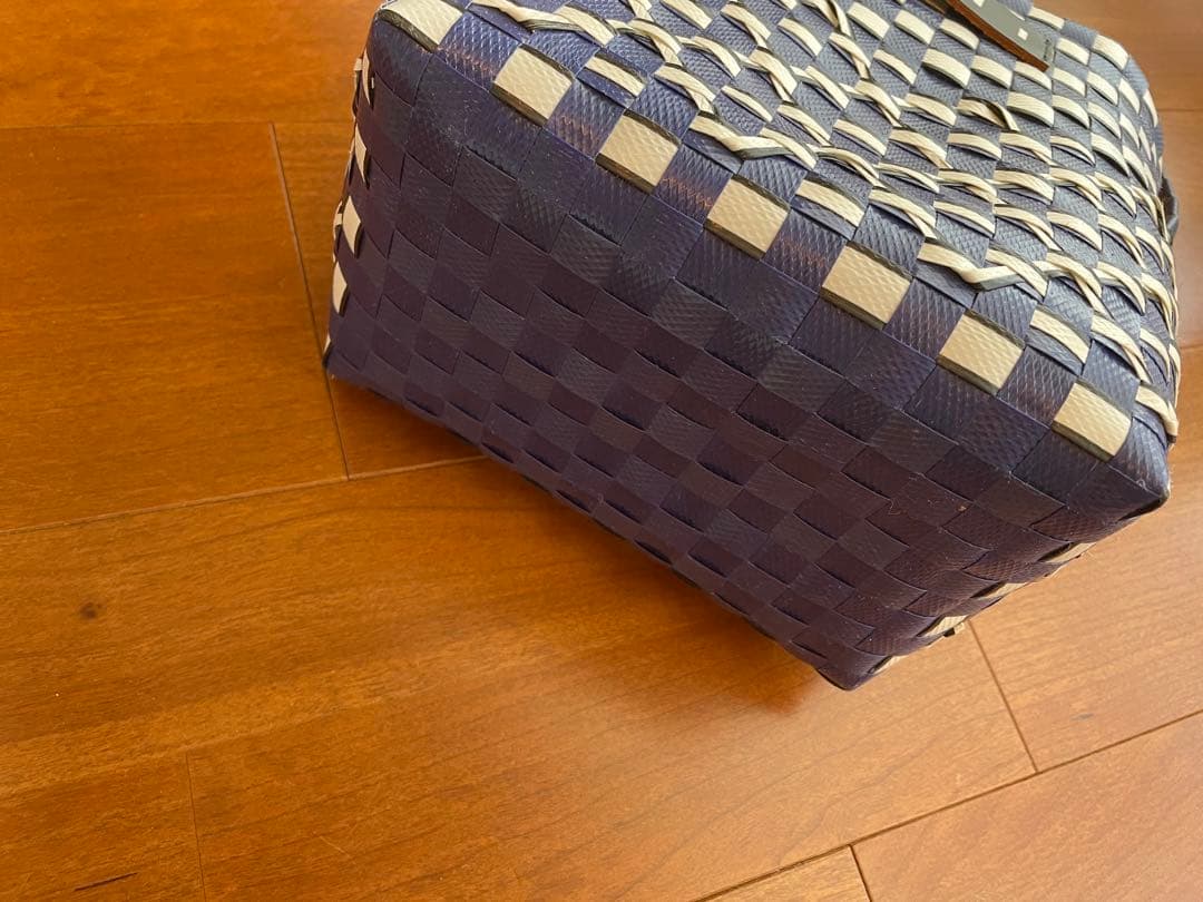 マルニ カゴバッグ ブルー