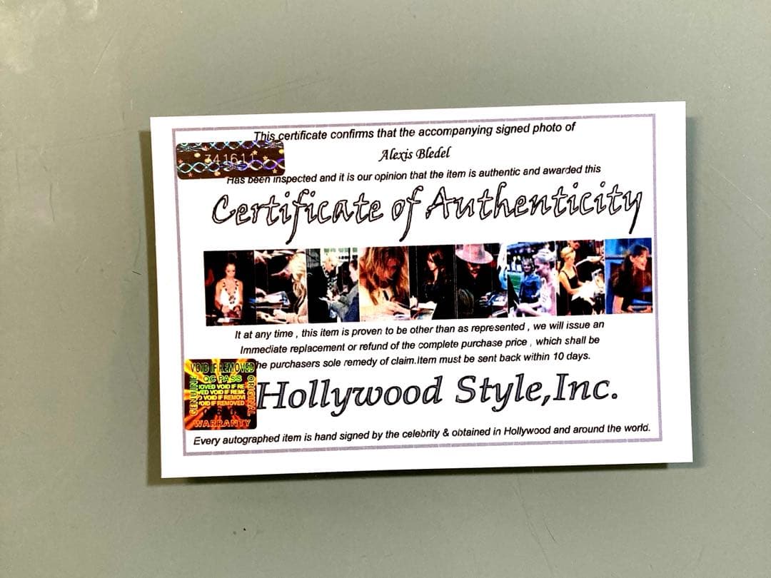 セール中…アレクシス・ブレデル直筆サイン入り超大型写真…ギルモア・ガールズ