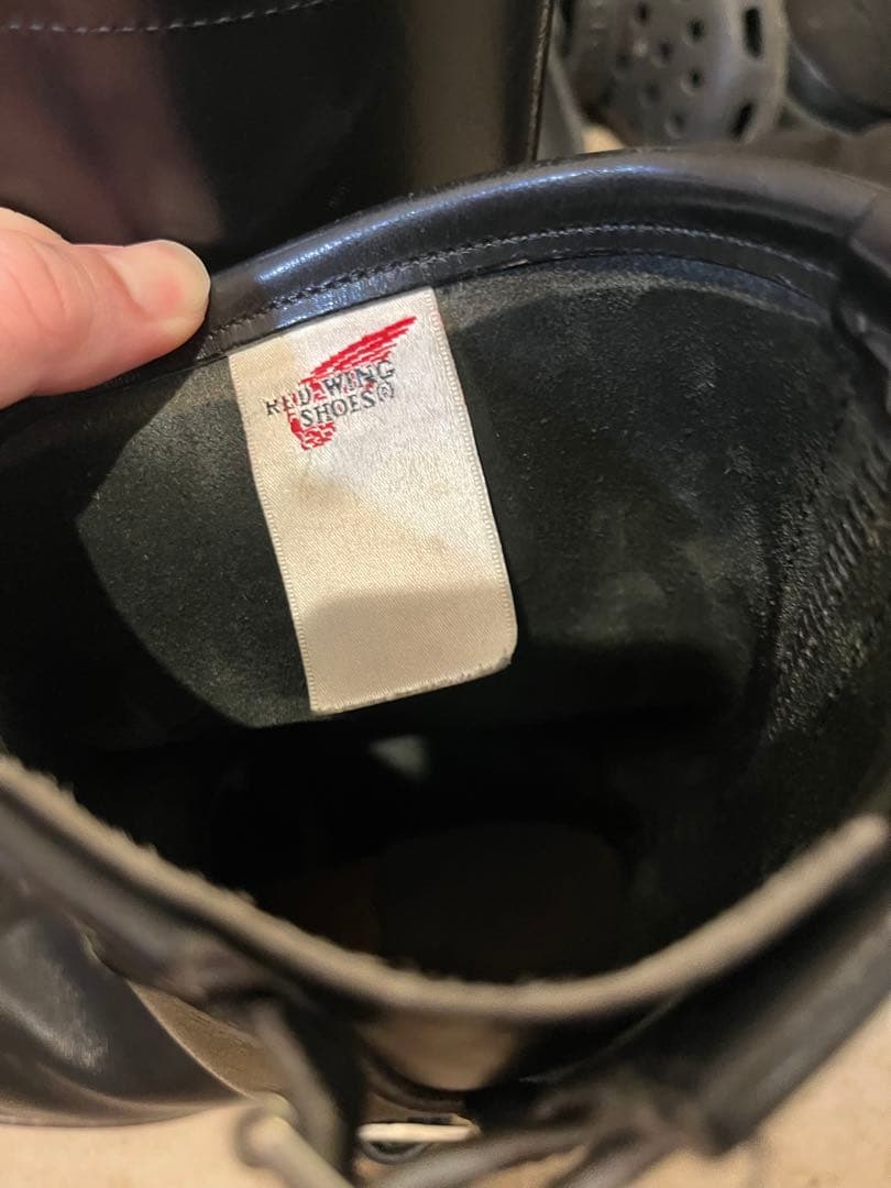 レッドウィング　2268 ブラック　エンジニアブーツ