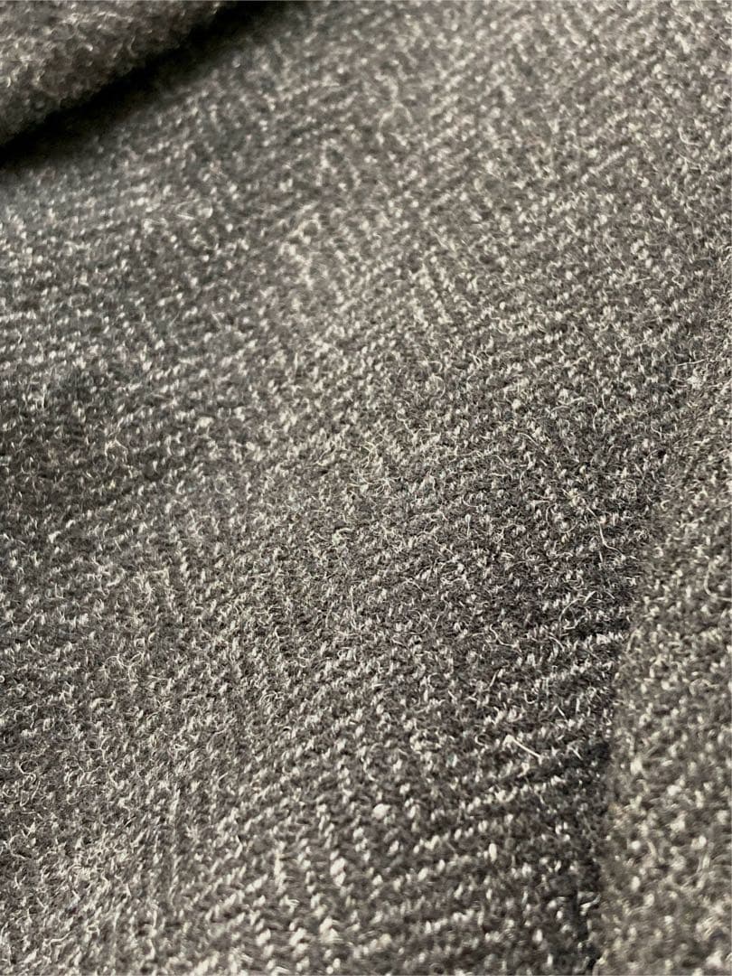 はがれんカシミヤ100% Kiton チェスターコート　サイズ52 グレー